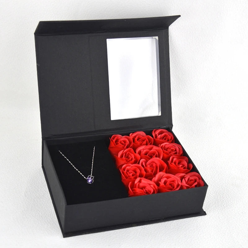 Valentines Day Flower Jewelry Box