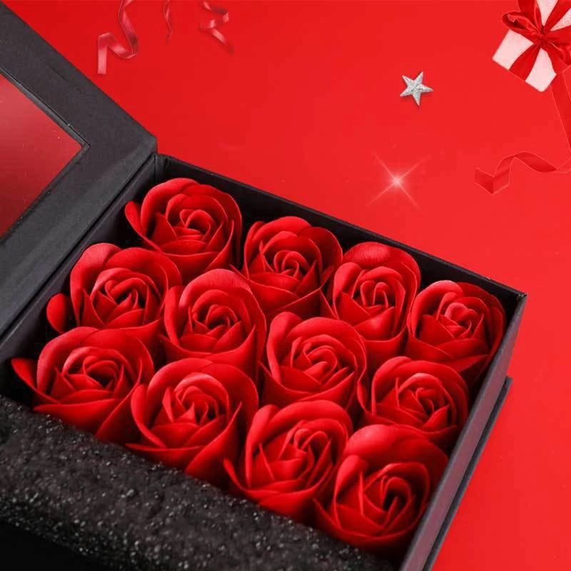 Valentines Day Flower Jewelry Box